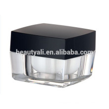 15ml 30ml50ml 100ml Cosmetic Packaging Square Acrylic Jar